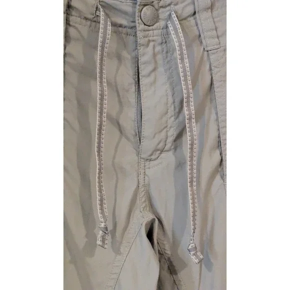 The North Face Womens Gray Hiking‎ Pants Convertible Drawstring Waist - Picture 3 of 10